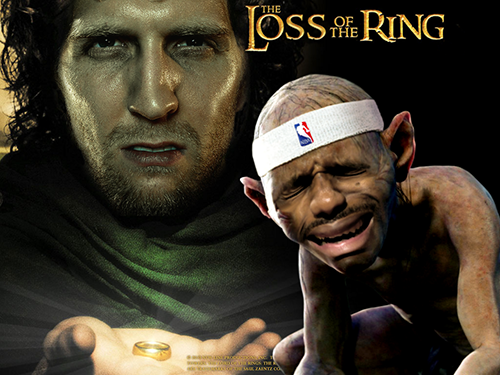 LeBron Loss Of The Ring