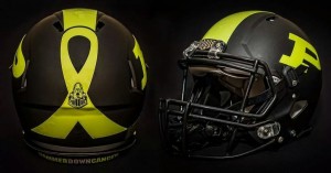 Purdue special black yellow helmets2