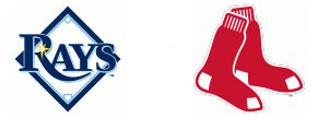 Tampa Bay Rays @ Boston Red Sox pitching matchups