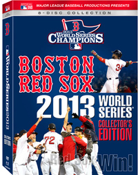 Boston Red Sox 2013 World Series Collector's Edition 8-DVD Set