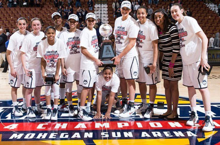 UConn Huskies 2014 American Athletic Conference Tournament Champions
