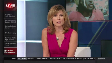 Hannah Storm’s candid take on the NFL and Ray Rice