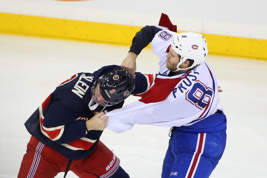 Hockey Fights of the Week: 11/17 – 11/23