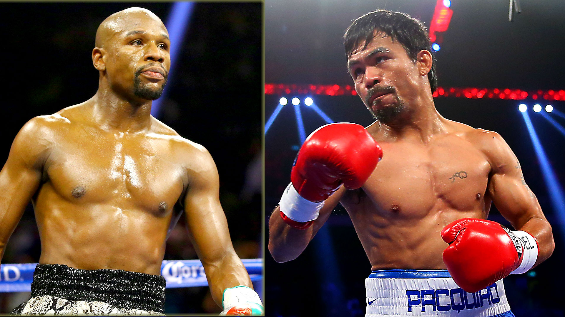 Early Action Favors Pacman In Superfight With Mayweather