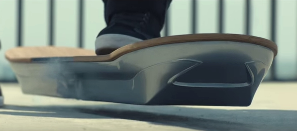 Here’s the ad for the Lexus Hoverboard