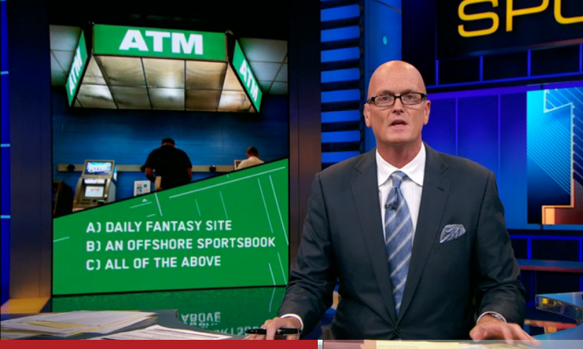 Scott Van Pelt gives lengthy monologue on lunacy of daily fantasy not being considered gambling