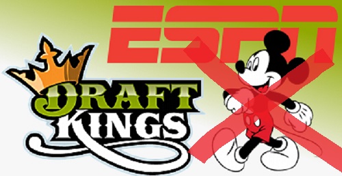 ESPN removes daily fantasy sponsored content from their shows, but keeps the ads